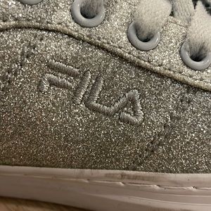 Girls FILA bling sneakers
